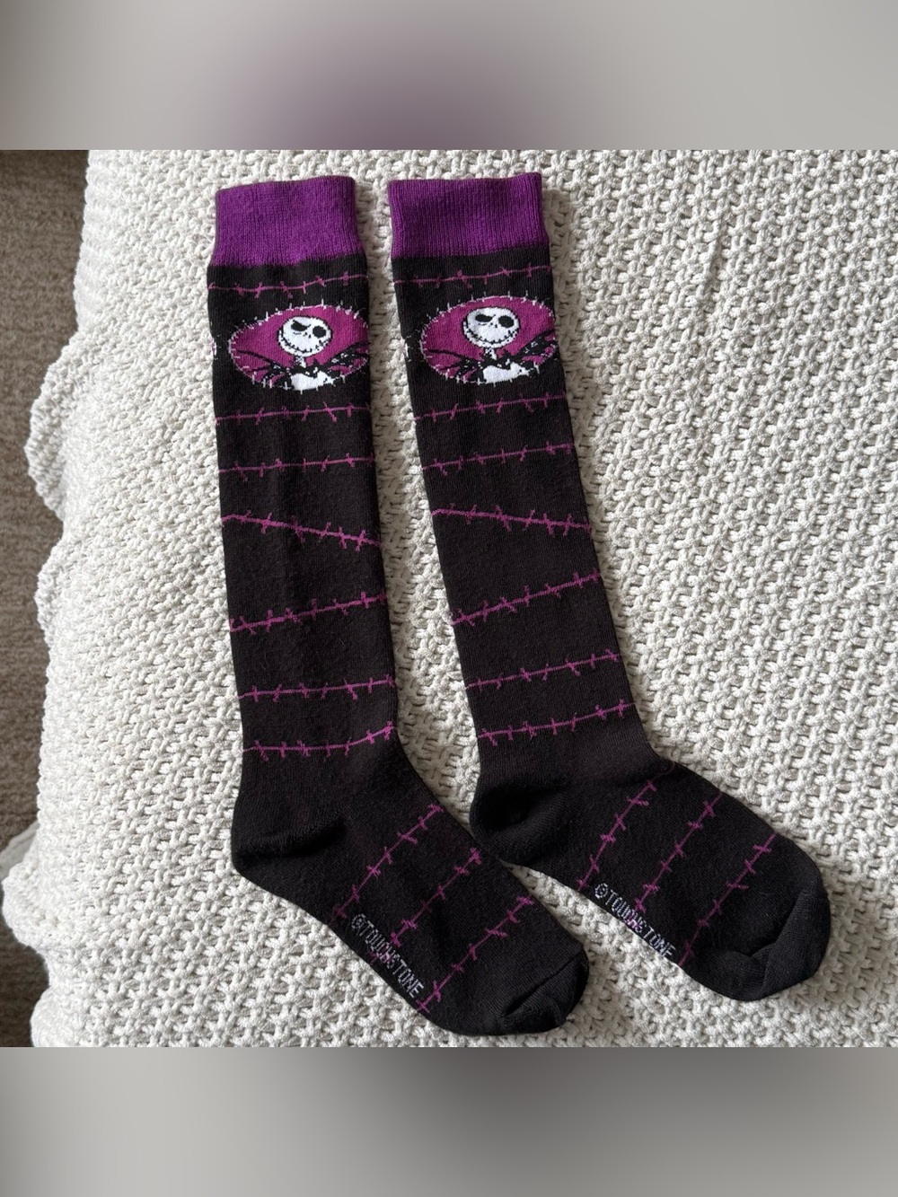 Nightmare Before Christmas Jack Skellington Socks - Picture 2 of 5